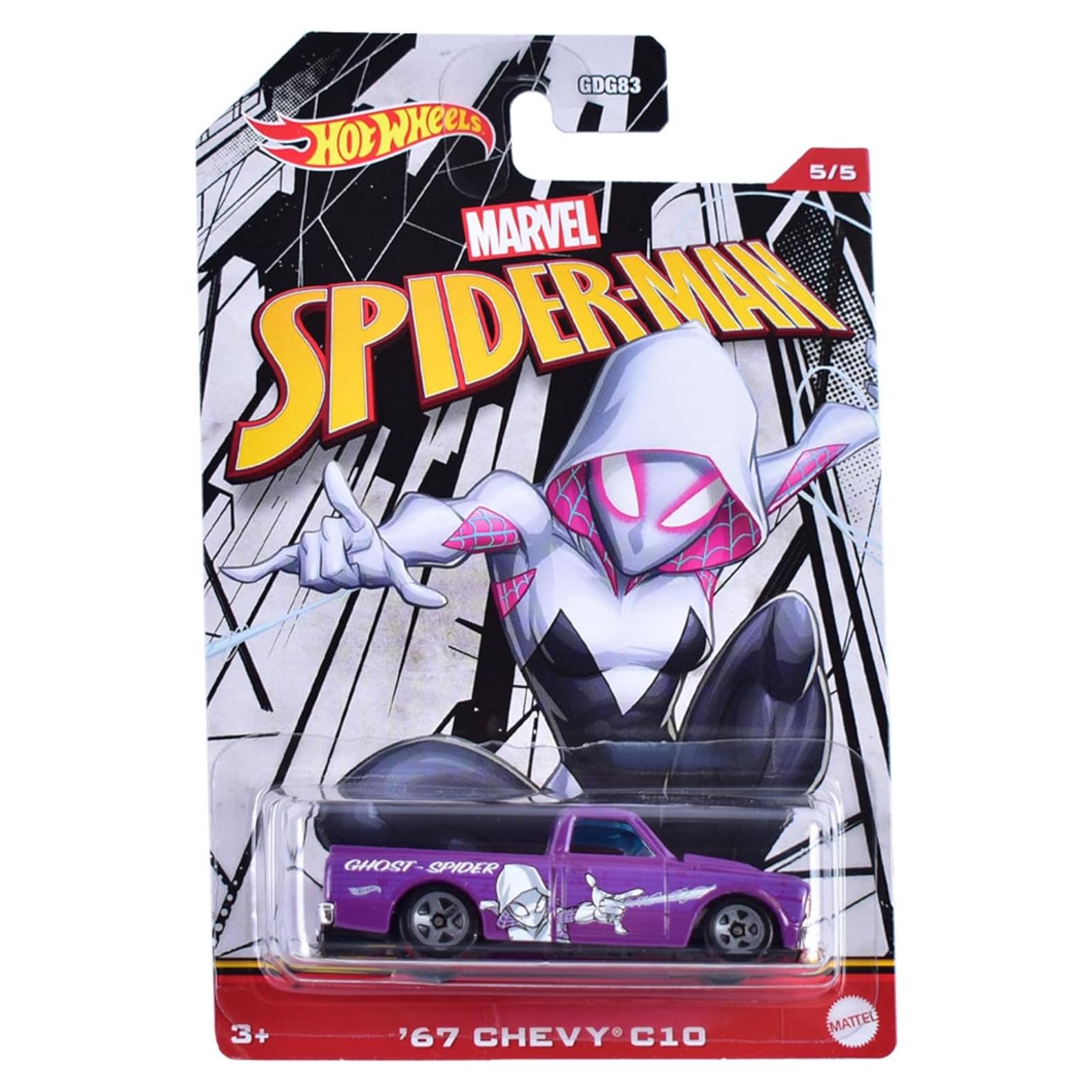 Hot Wheels Marvel Spider-Man - Chevy C10 Ghost-Spider