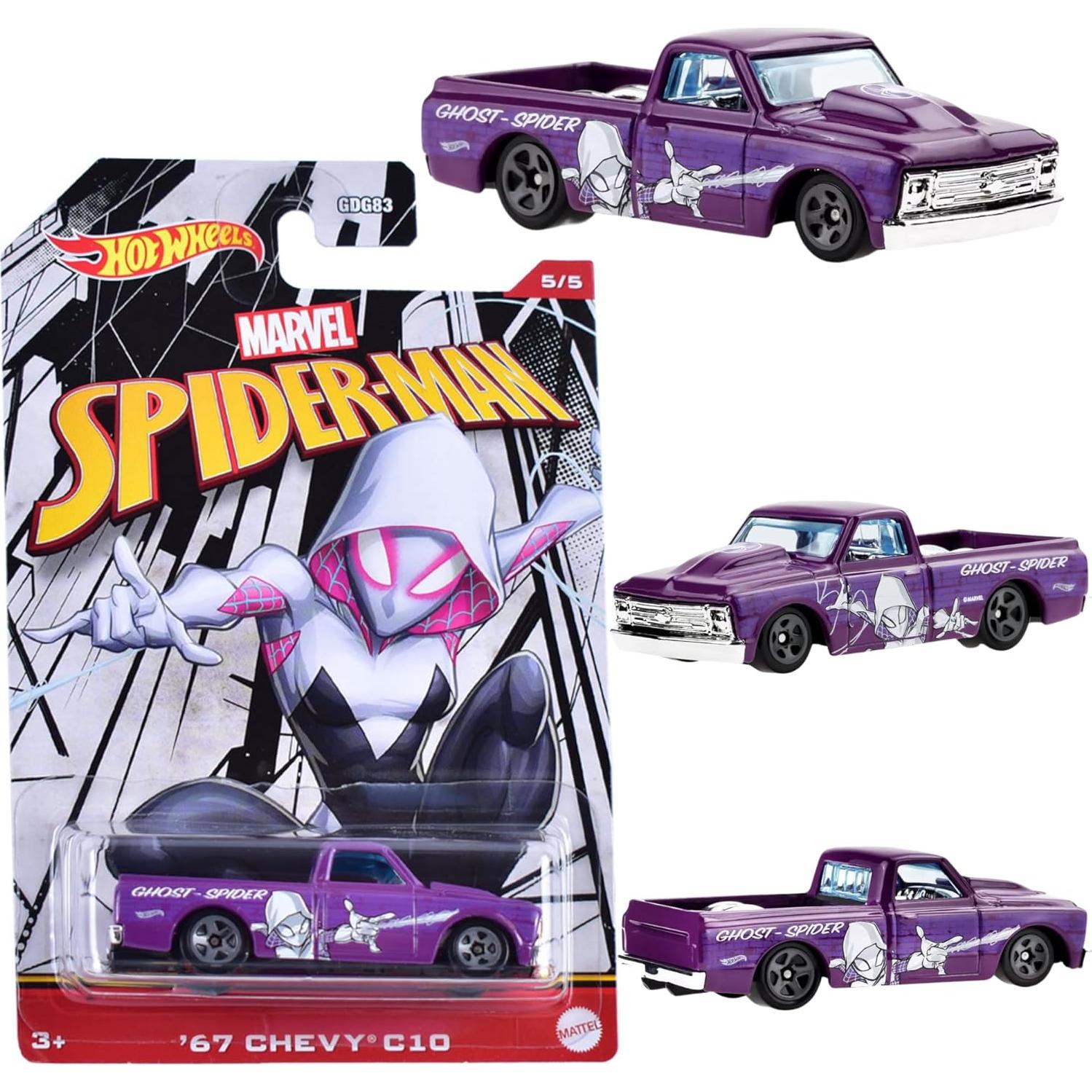 Hot Wheels Marvel Spider-Man - Chevy C10 Ghost-Spider