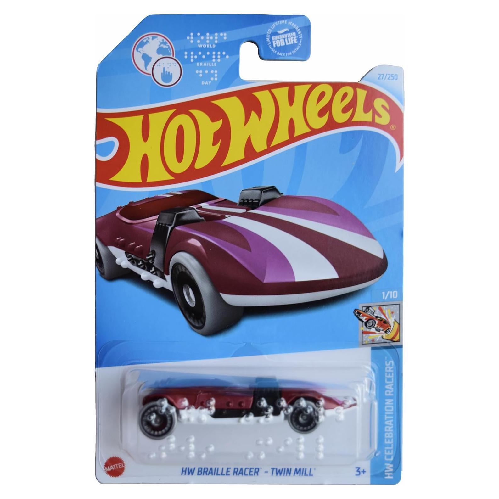 Auto a Escala Hot Wheels Braille Racer Twin Mill 1:64