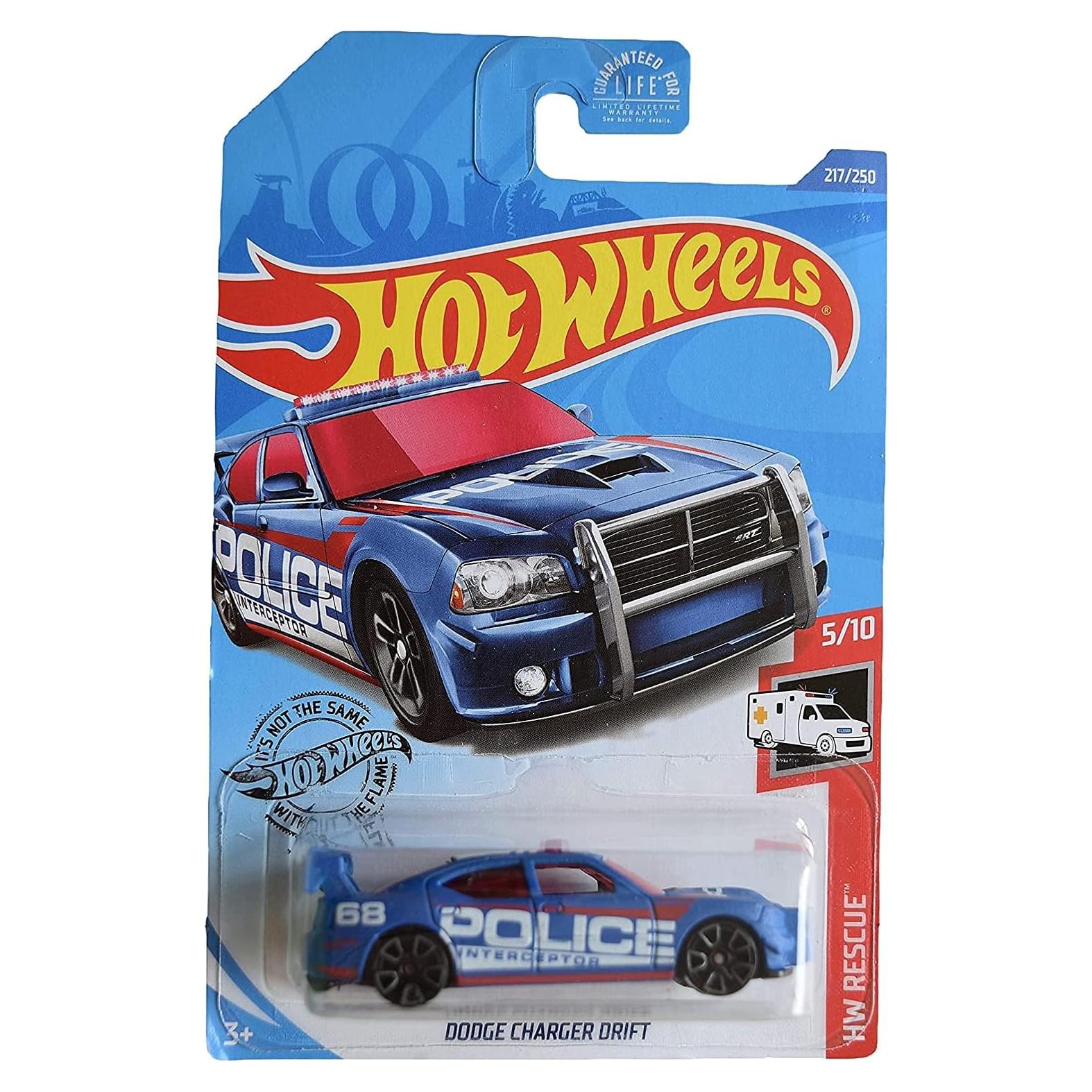 Hot Wheels Dodge Charger Drift Azul 1:64 Mattel