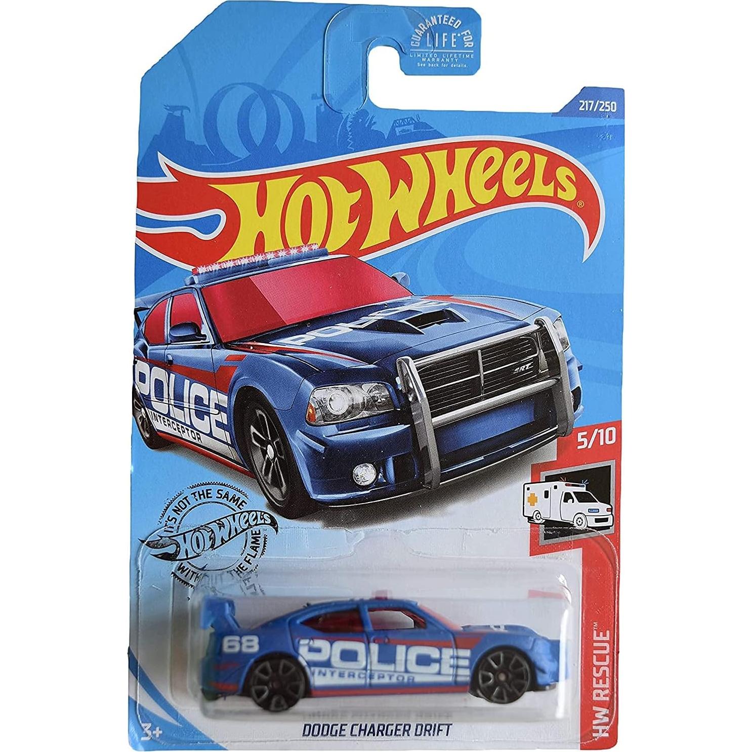 Hot Wheels Dodge Charger Drift Azul 1:64 Mattel
