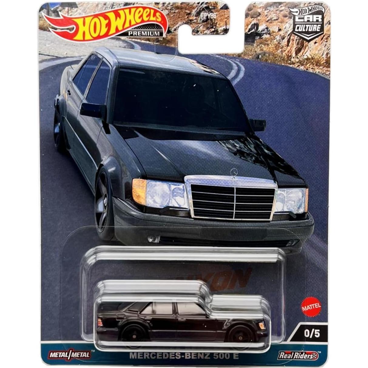 Hot Wheels Mercedes Benz 500 E Caza 2023 Diecast 0.085 kg