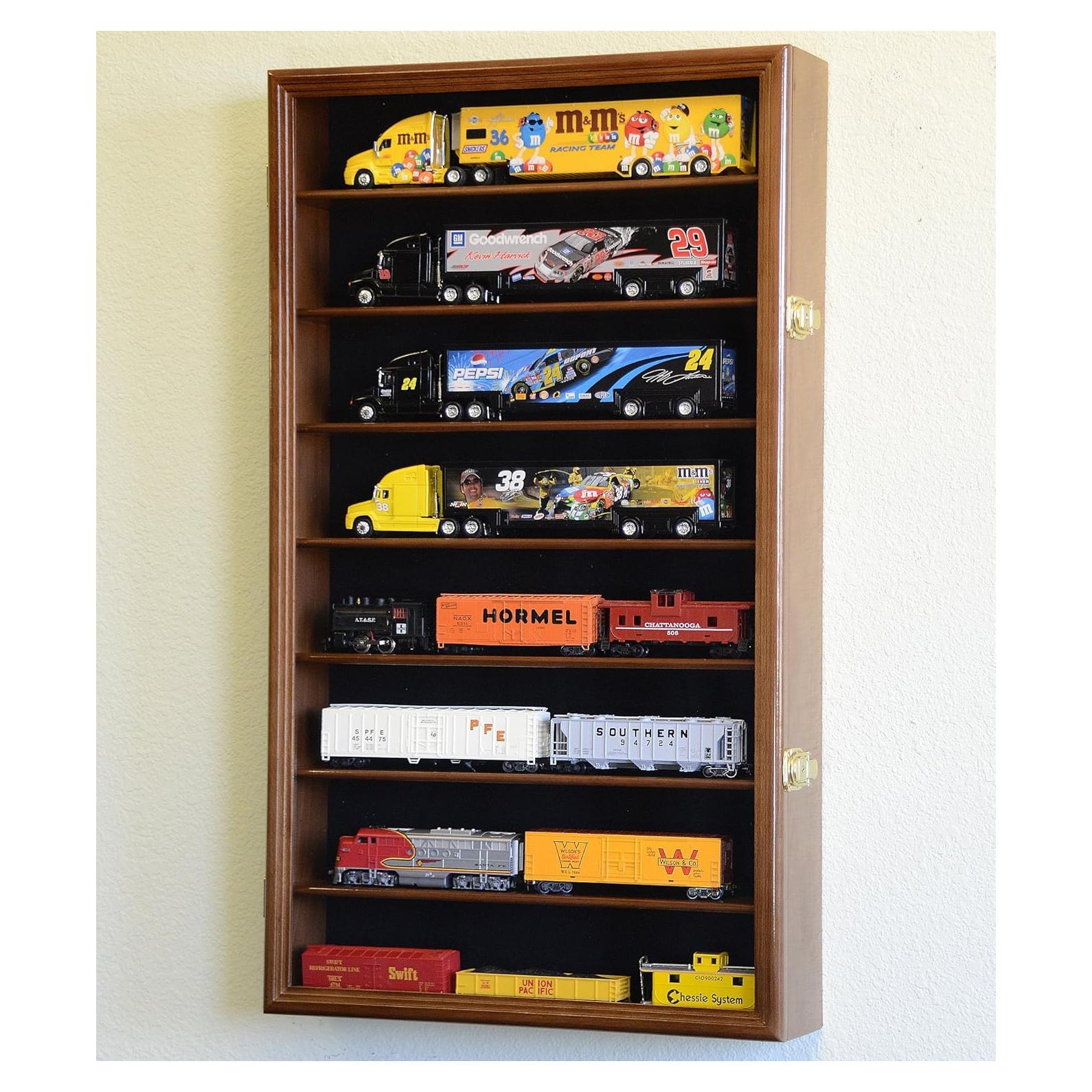 Estuche de exhibición madera sfDisplay 1/64 para camiones