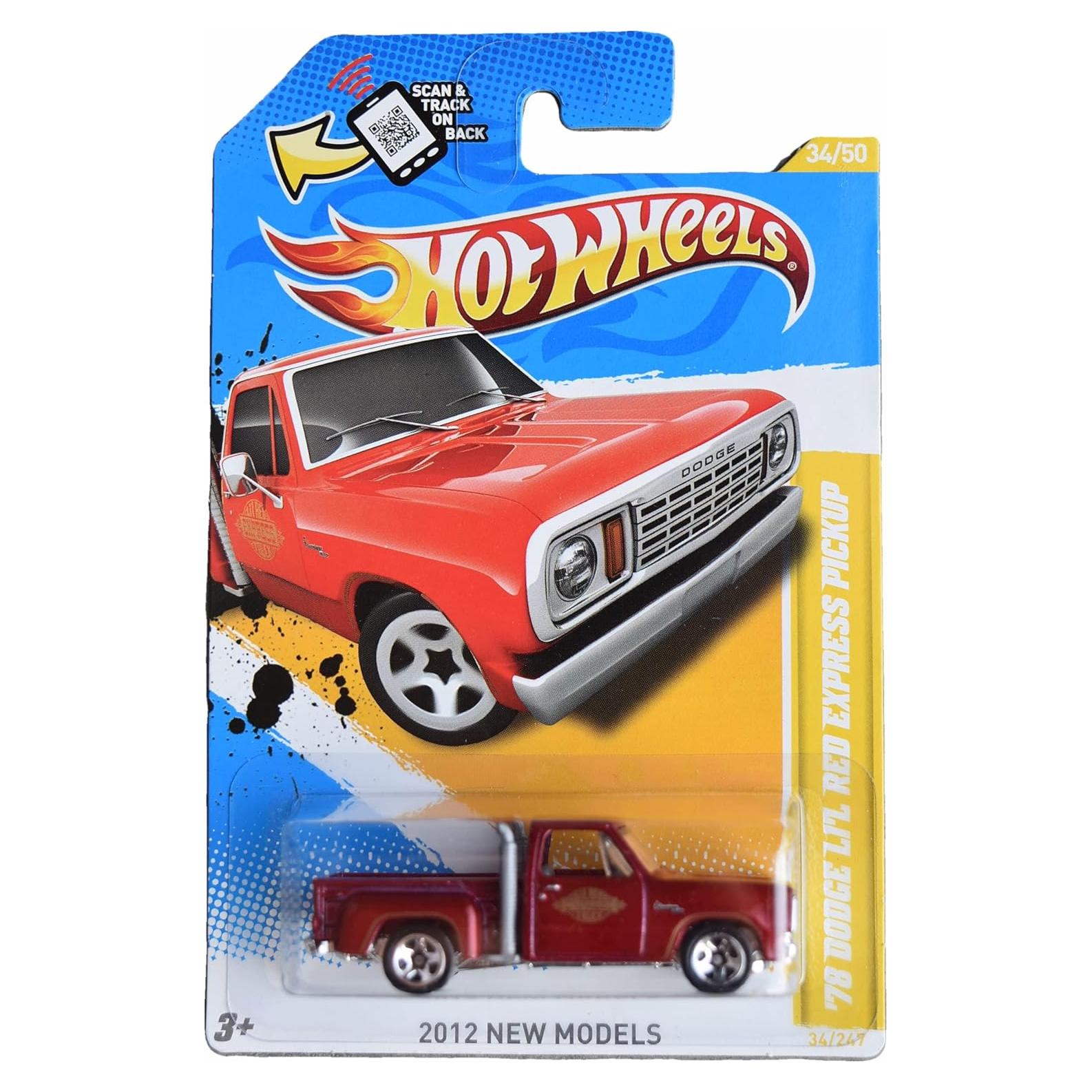 Hot Wheels Dodge Li'l Red Express Pickup 1:64 Rojo