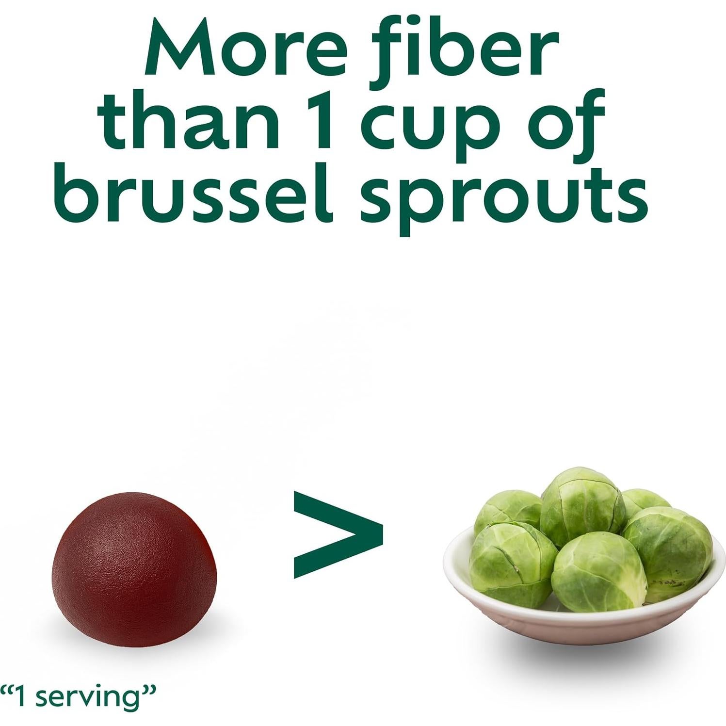 Gomitas de fibra prebiótica Benefiber 81 unidades sabor frutas