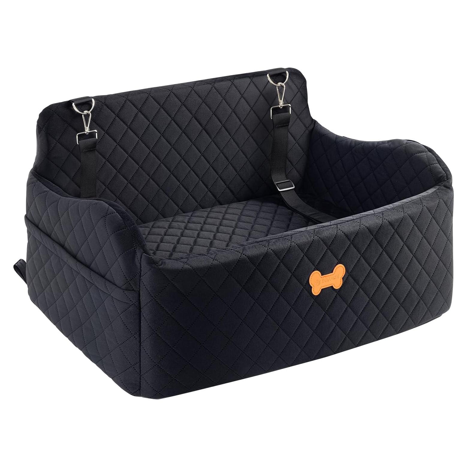 Asiento de Coche para Perro Grande KEELUXE 71.1x48.3cm Negro