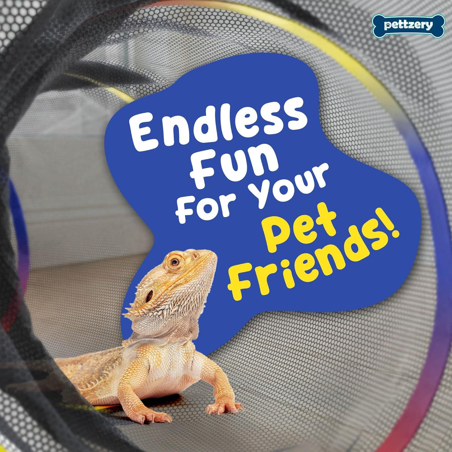 Recinto para Gatos Paettzery con Túnel - 119.4x119.4cm