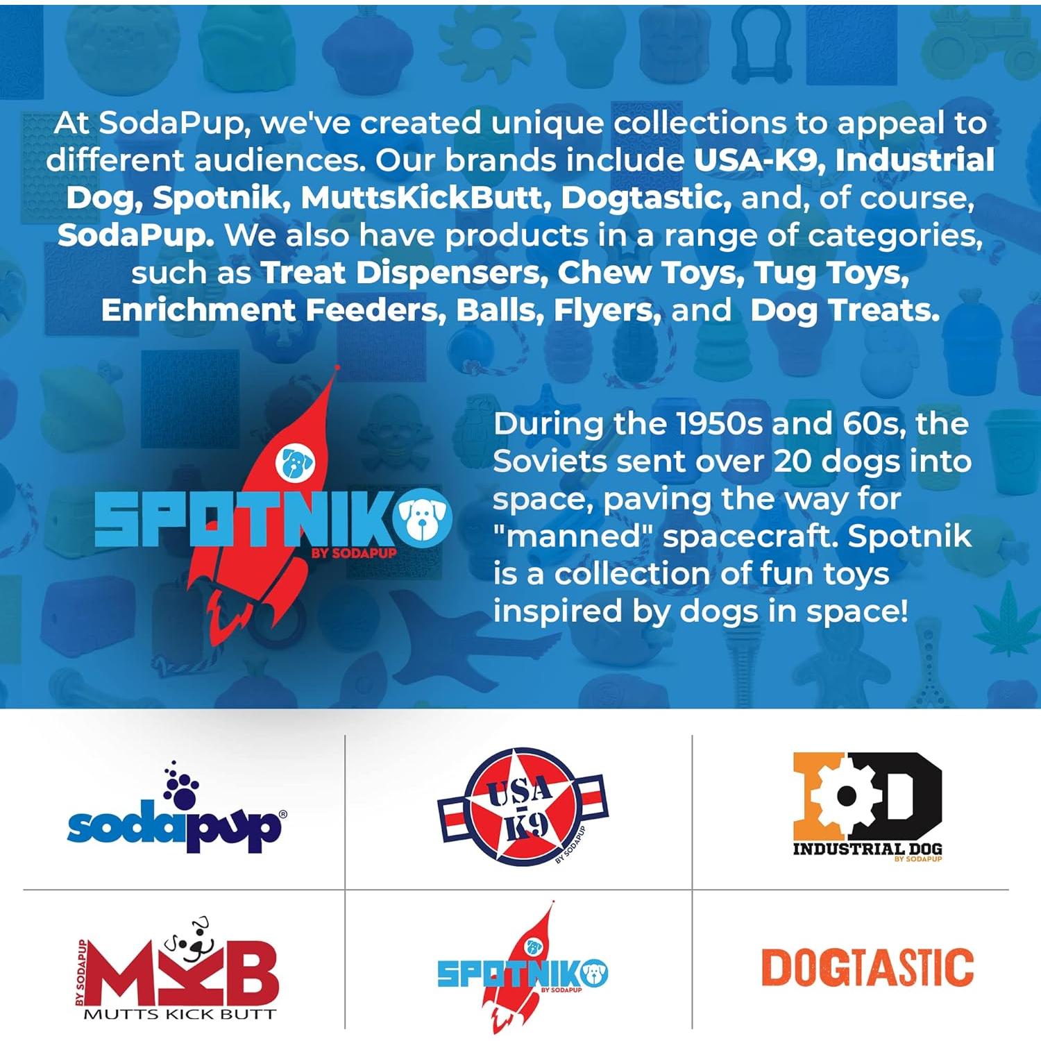 Dispensador de Golosinas SodaPup Spotnik Platillo Volador Mediano