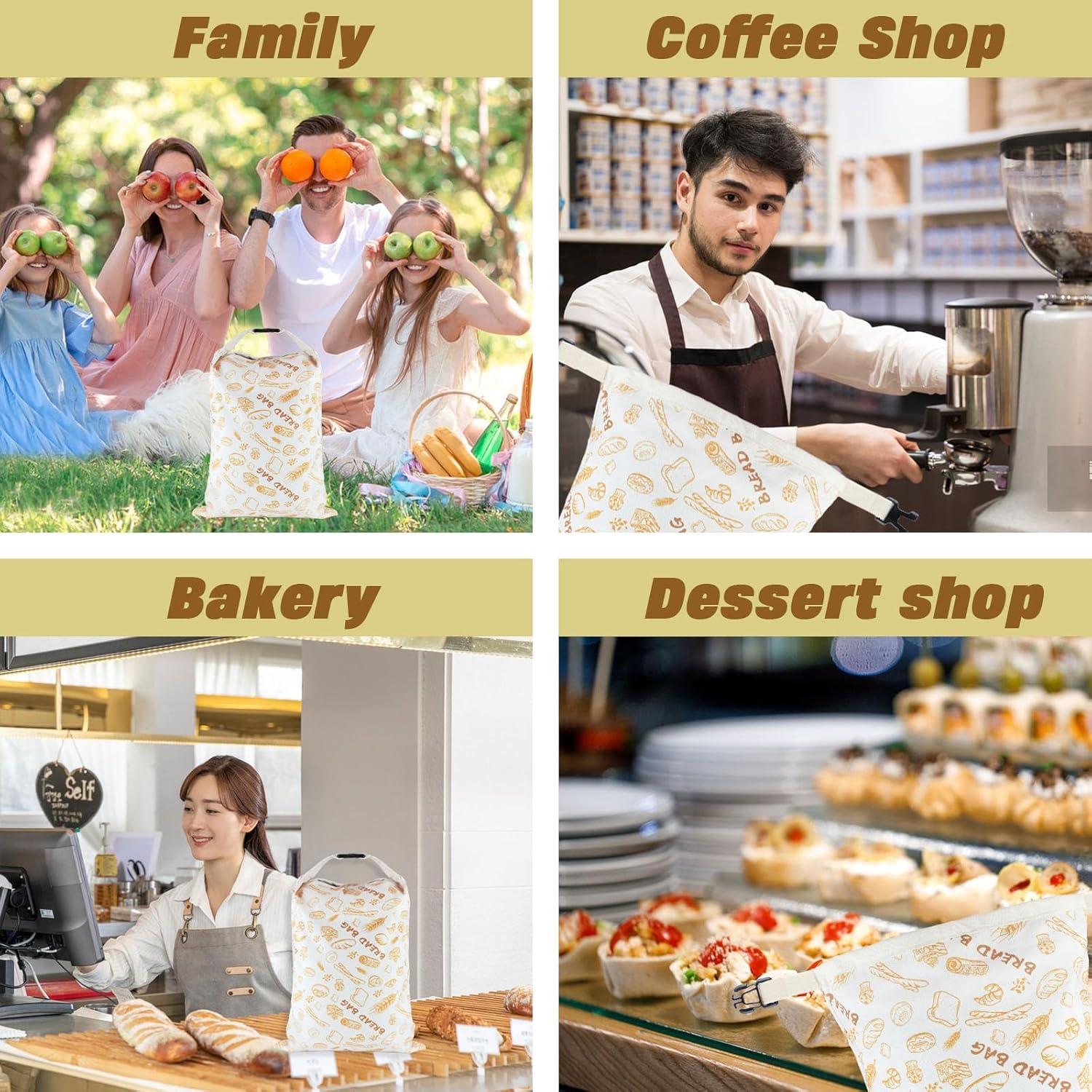 2 Bolsas de Pan de Cera de Abeja HelixTrim 43 cm Reutilizables