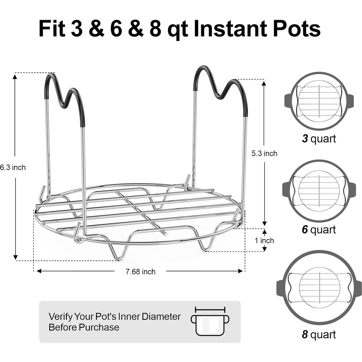 Soporte de Vapor GSlife Acero Inoxidable 19.6 cm Resistente Calor