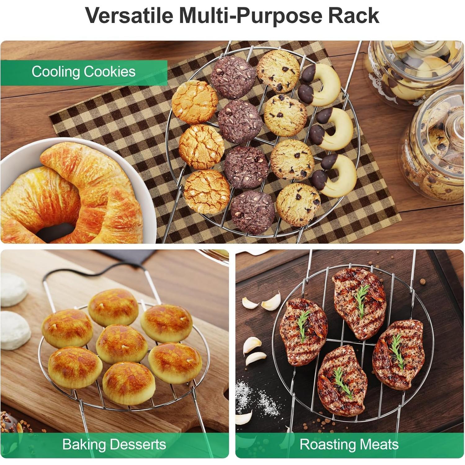 Soporte de Vapor GSlife Acero Inoxidable 19.6 cm Resistente Calor