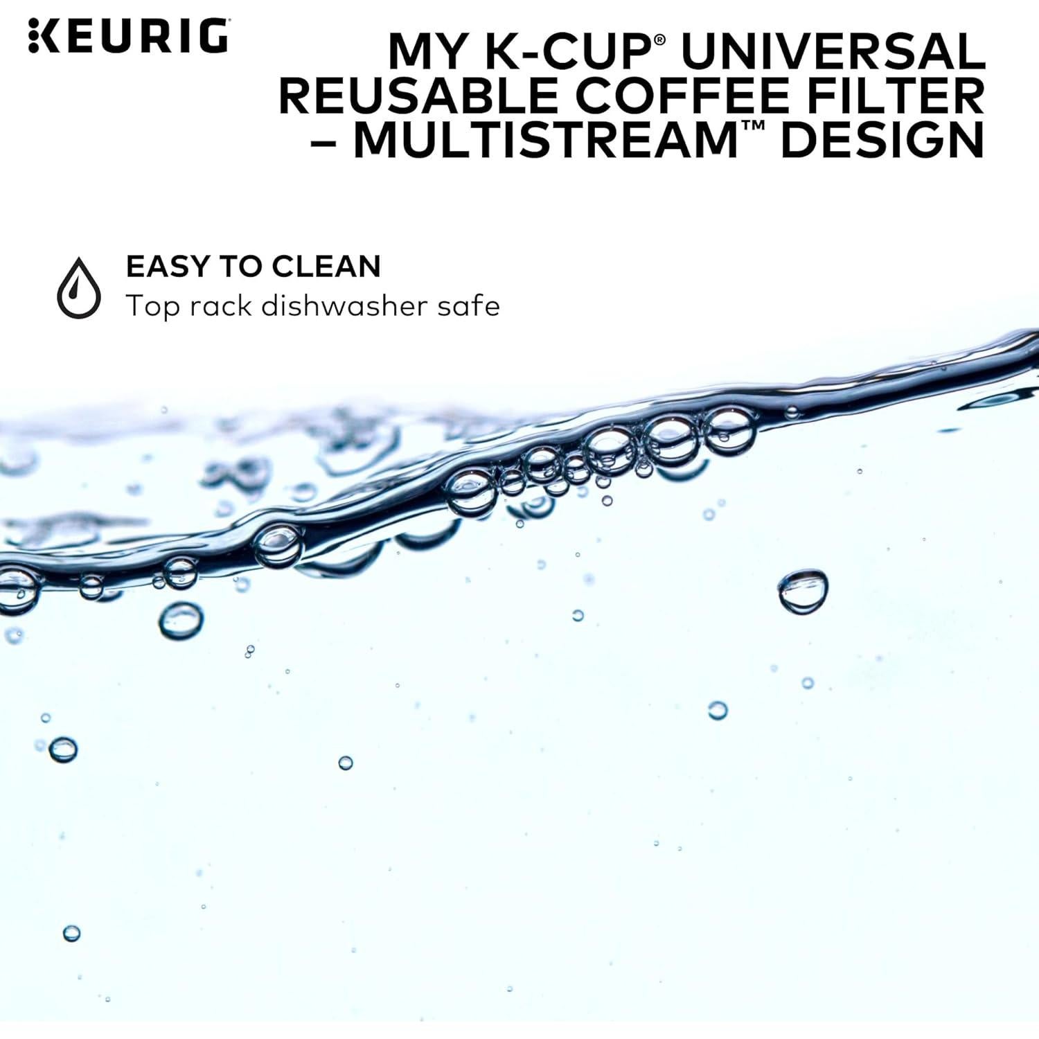 Filtro Reutilizable Keurig Mi K-Cup para Café Molido - Gris