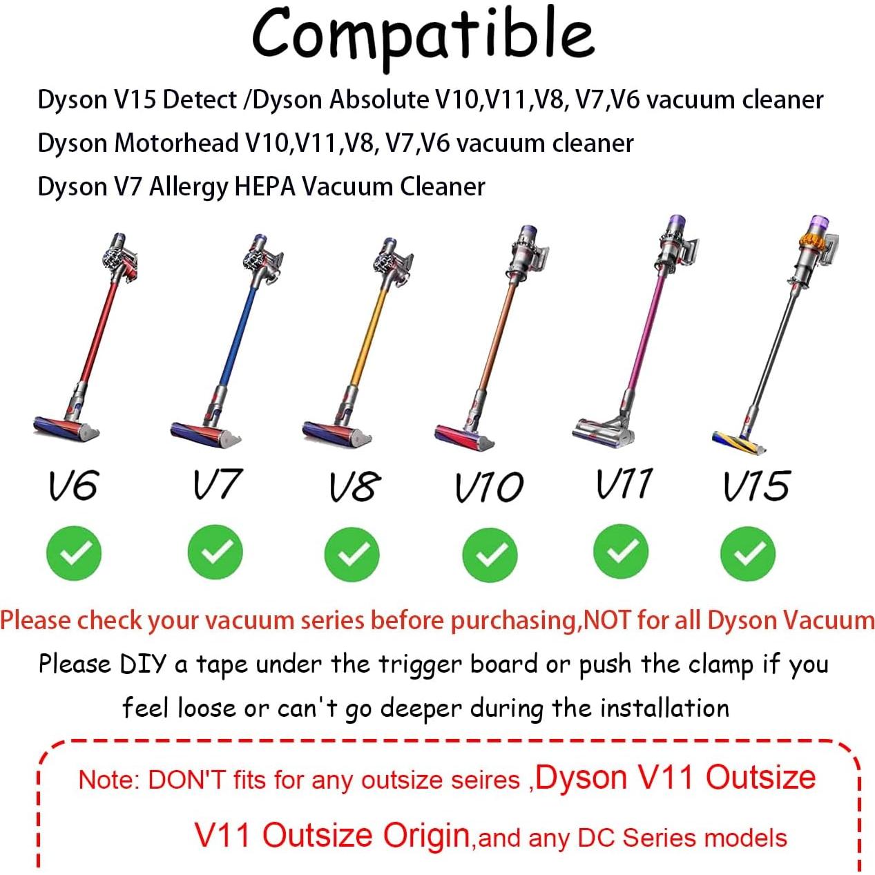 Botón de Encendido/Apagado REEYEAR para Aspiradoras Dyson V6-V15