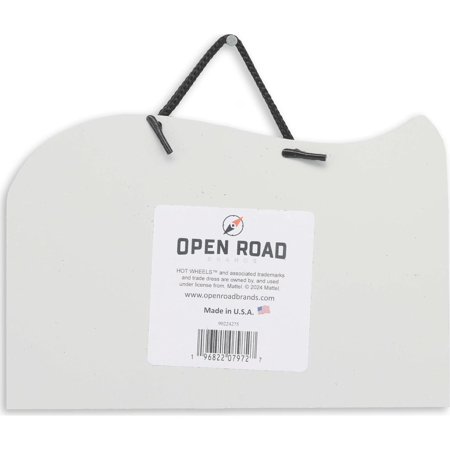 Cartel de Metal Hot Wheels Retro 20.96x13.97 cm - Decoración Infantil