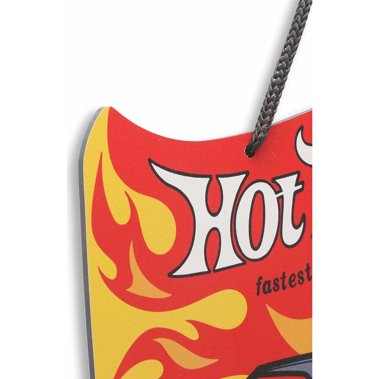 Cartel de Metal Hot Wheels Retro 20.96x13.97 cm - Decoración Infantil