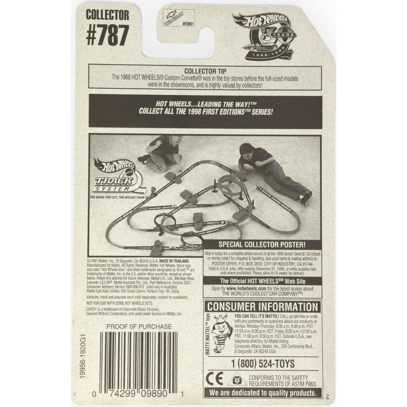 Hot Wheels 57 Chevy Coleccionista #787 1:64 Escala Morado