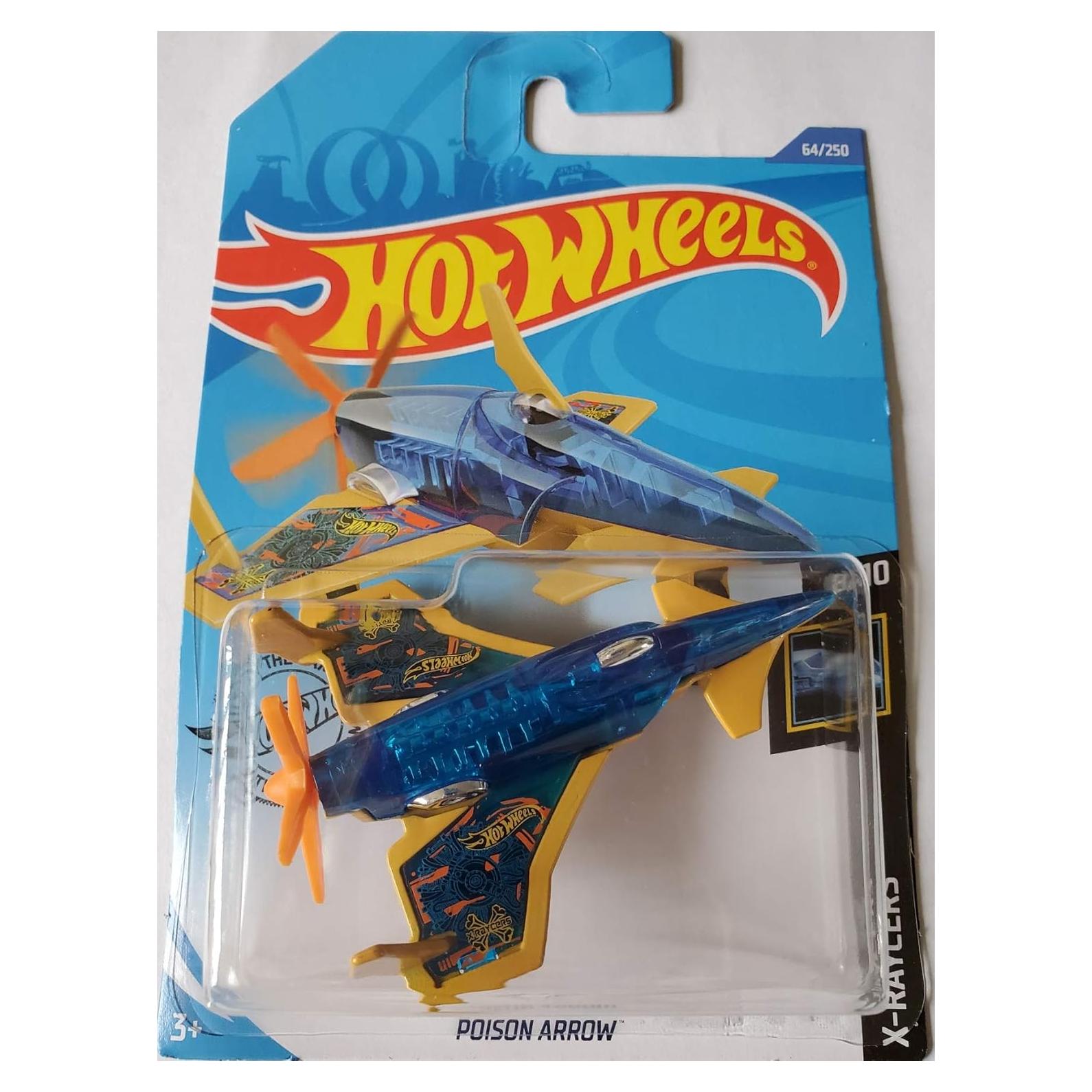 Hot Wheels Flecha Venenosa 1:64 Azul - Mattel