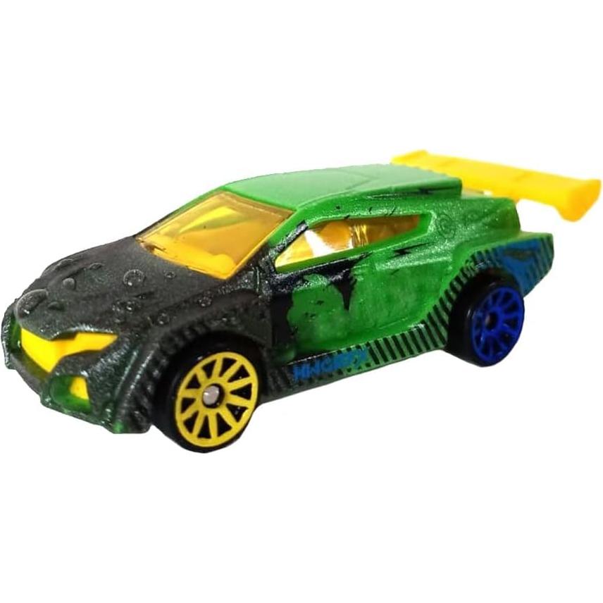 Hot Wheels Color Shifters HWTF Loop Coupe - Verde, Amarillo, Azul