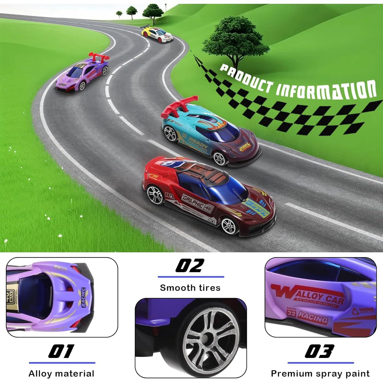 Juguetes de Baño Soulchen 12 Pcs Coches que Cambian de Color