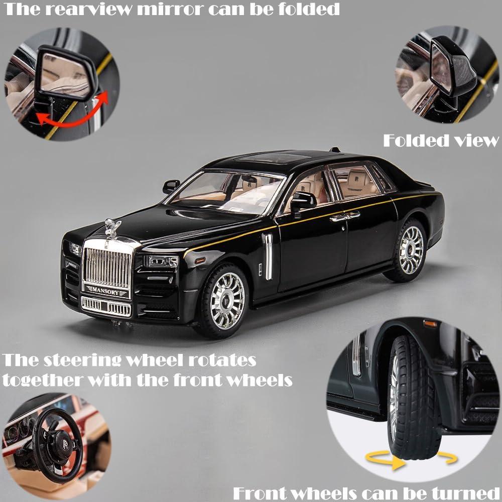Coche de Juguete Rolls-Royce Phantom 1:24 con Luz y Sonido