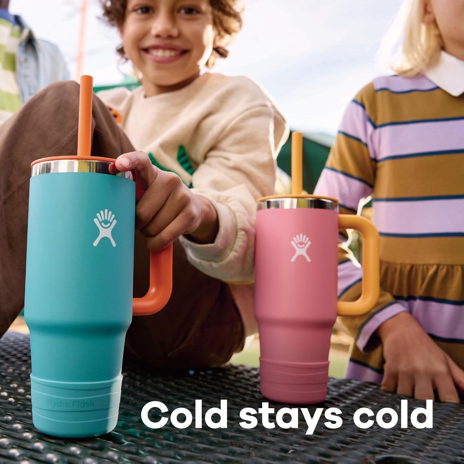 Vaso Hydro Flask para Niños 24 Oz Acero Inoxidable Púrpura
