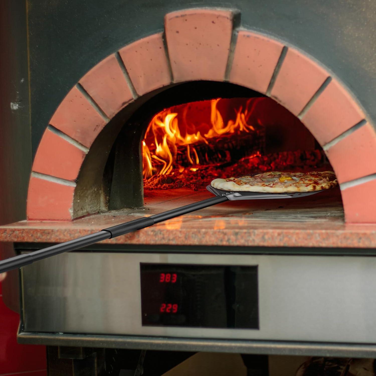 Peel de Pizza NUTUNI 12x14" con Mango Largo 43.8" Aluminio