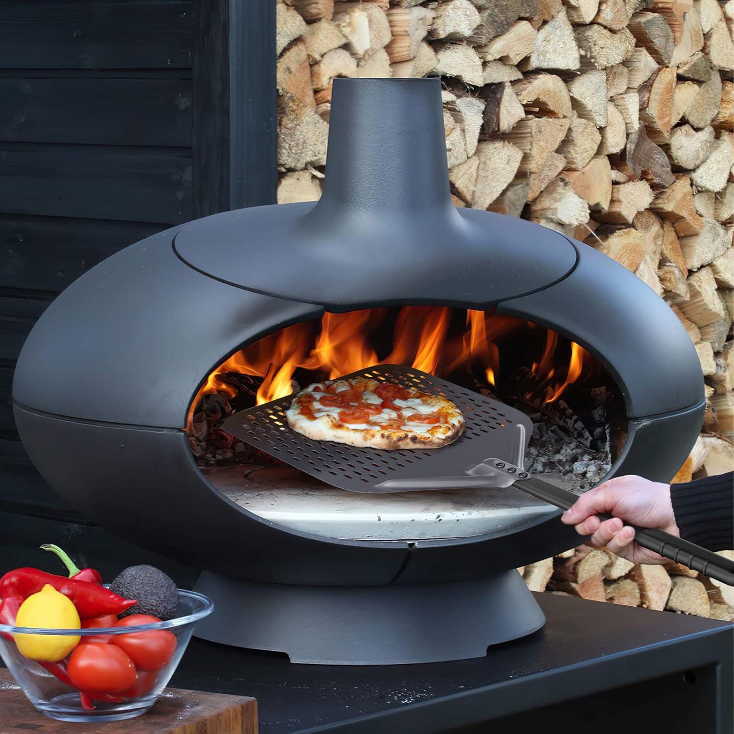 Peel de Pizza NUTUNI 12x14" con Mango Largo 43.8" Aluminio