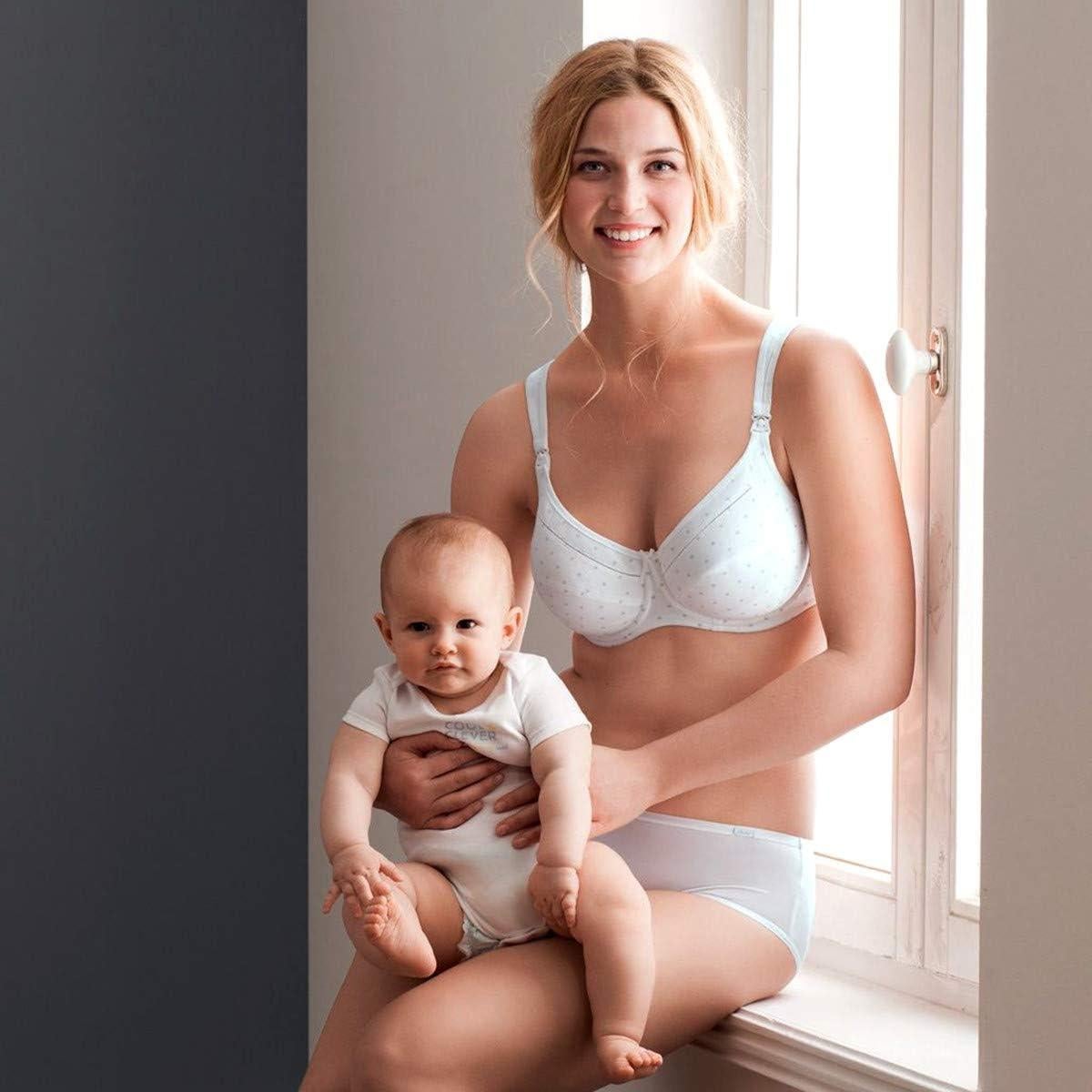 Sostén de Lactancia Anita 5056 Blanco Perla 32F