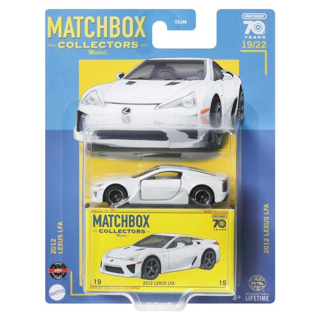 Matchbox Lexus LFA 2012 Coleccionista Escala 1:64 Blanco