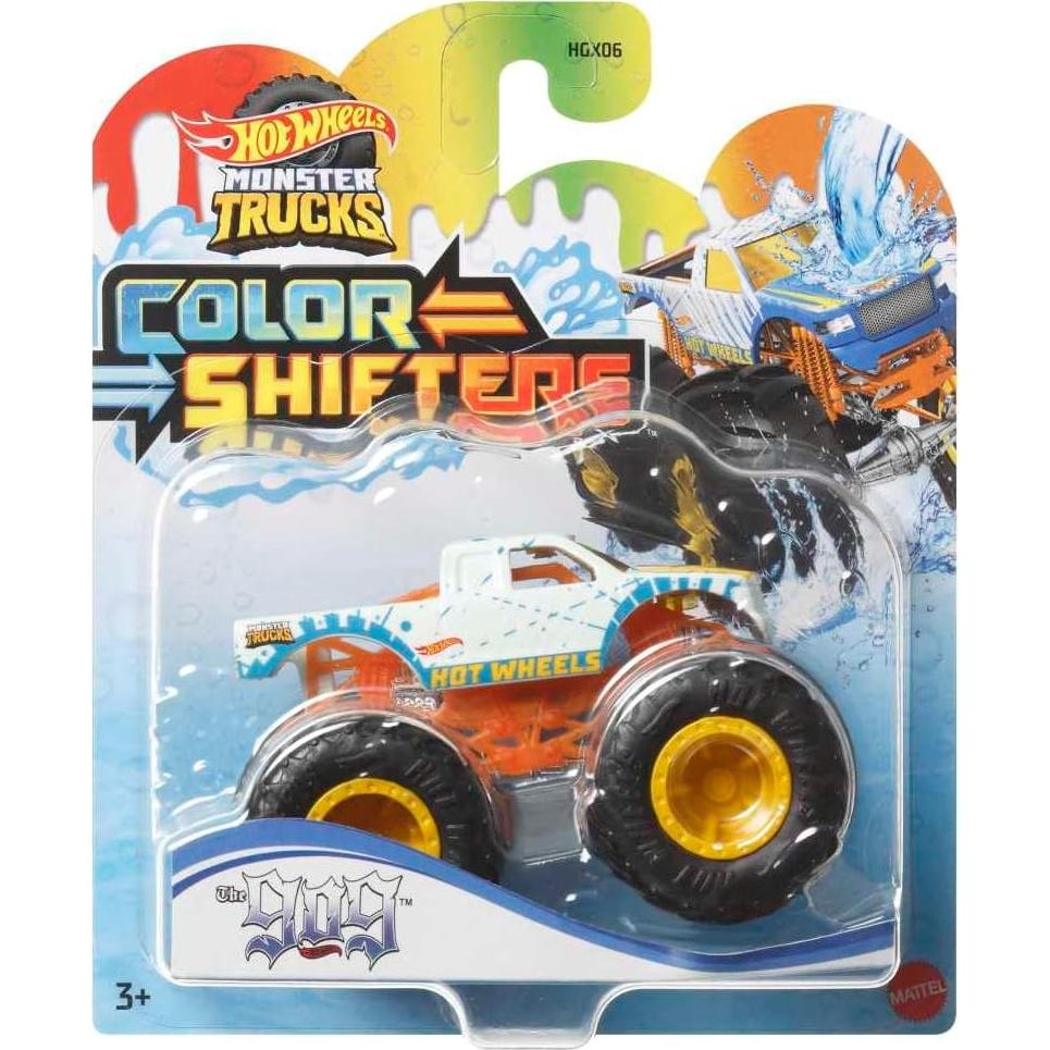 Hot Wheels Monster Trucks 1:64 Cambiadores de Color 2023