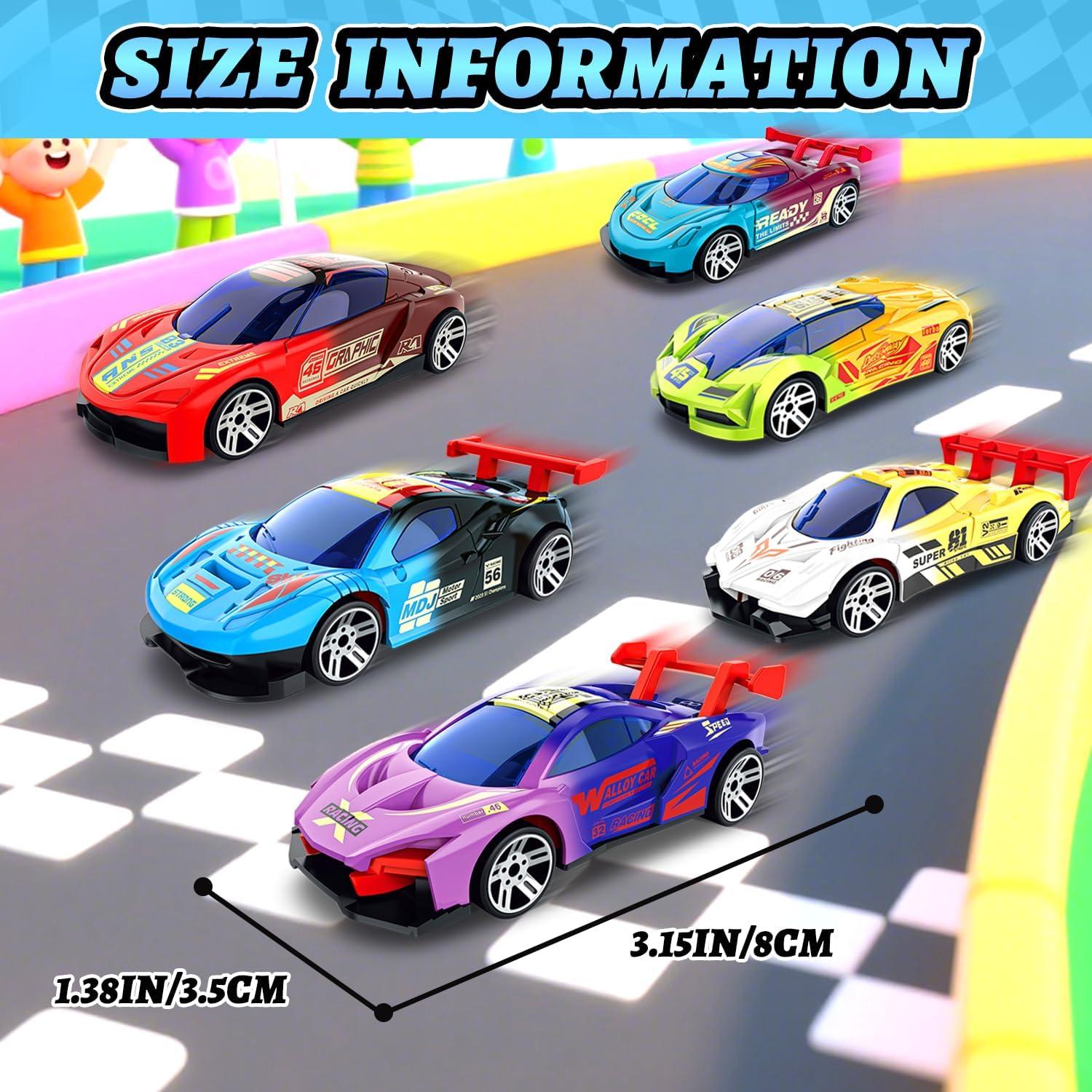 Juguetes de Baño LITTCO Coches que Cambian de Color 6PCS