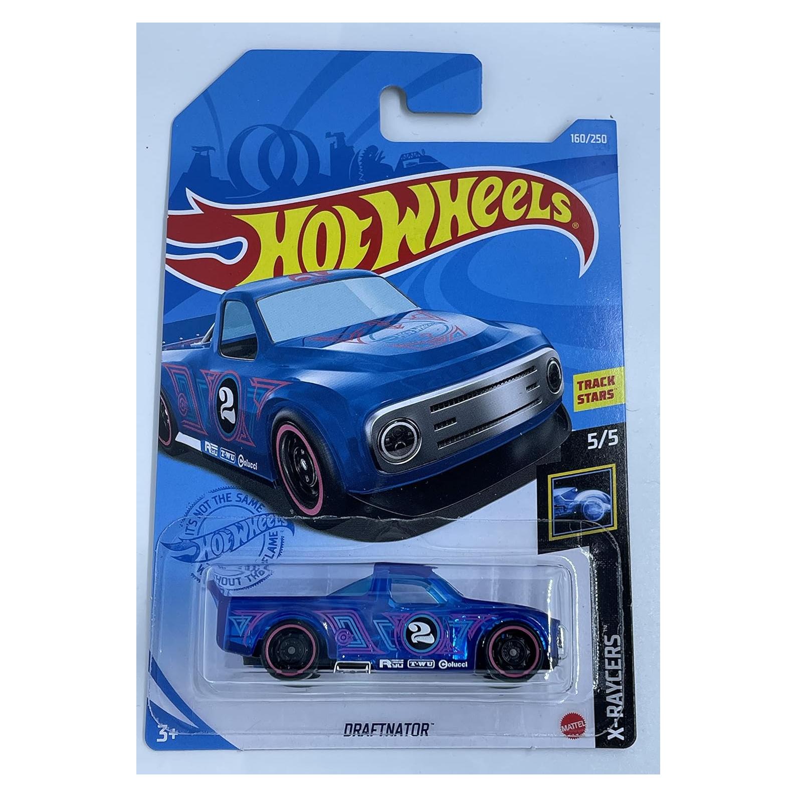 Hot Wheels DRAFTNATOR Azul X-Raycers 1:64 Nuevo en Paquete