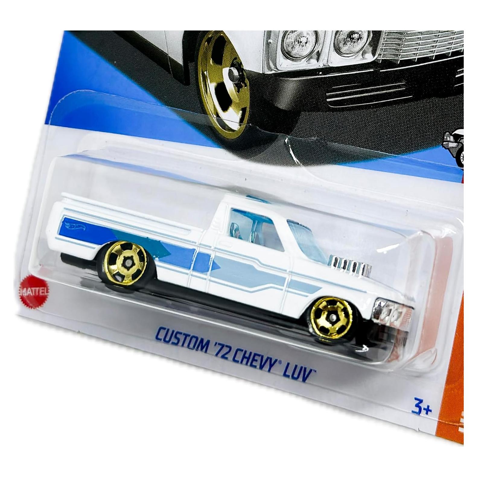 Hot Wheels Camioneta Custom '72 Chevy LUV Metal Fundido