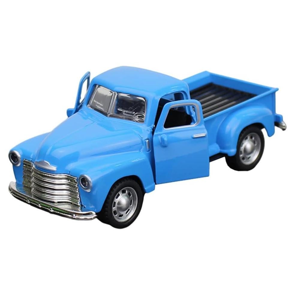 Camión Pickup Vintage Toyvian de Metal 12.5cm Azul