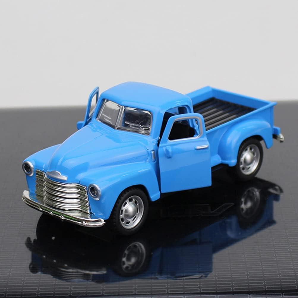 Camión Pickup Vintage Toyvian de Metal 12.5cm Azul