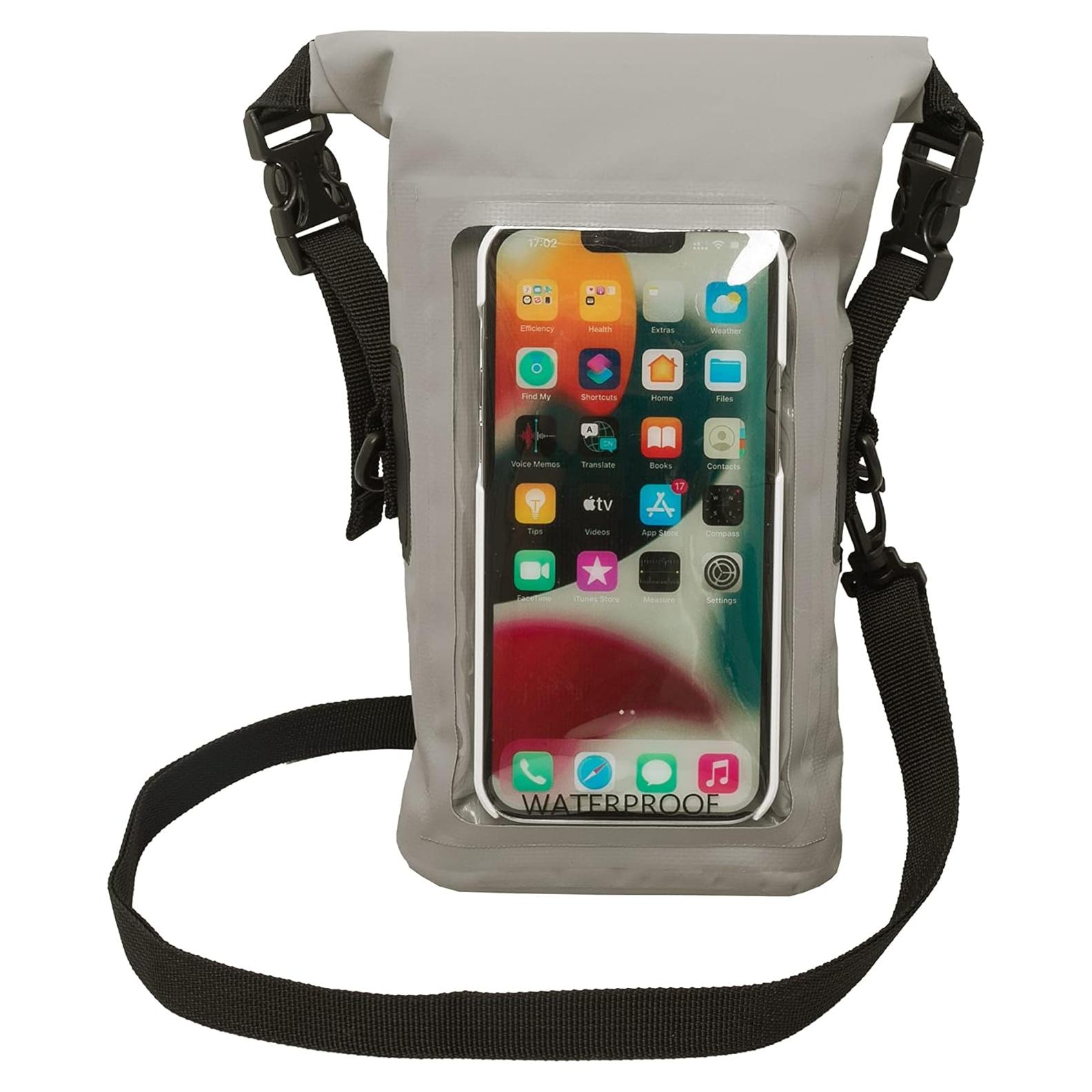 Bolsa Impermeable geckobrands para Teléfono 2L Gris