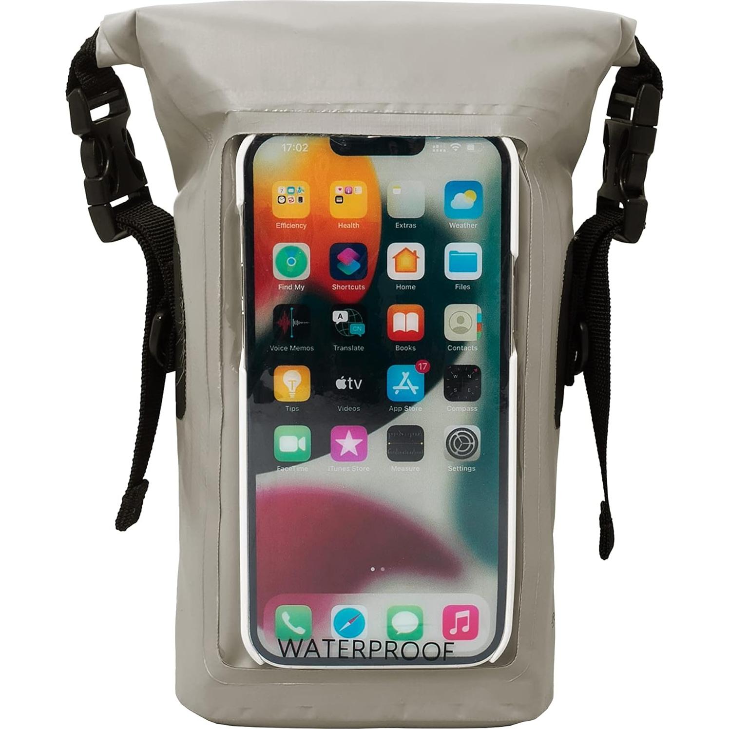 Bolsa Impermeable geckobrands para Teléfono 2L Gris