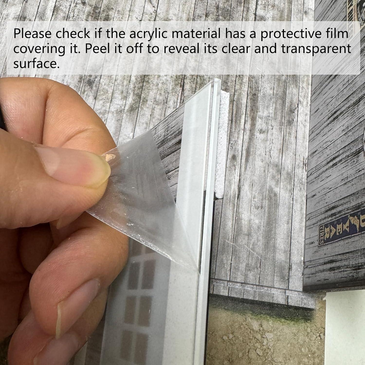 Caja de Exhibición Diorama 1:64 Bivitre con Luces LED