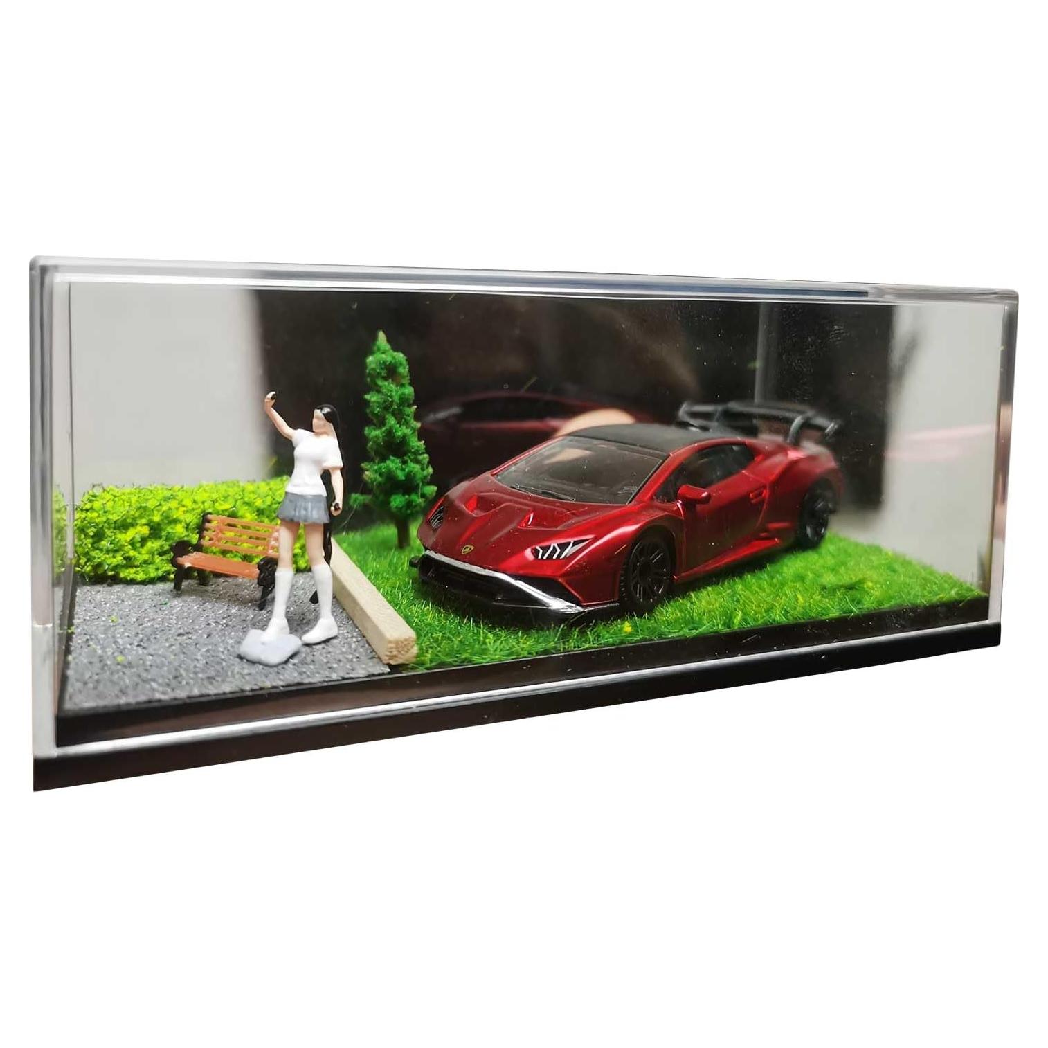 Diorama Callejero 1:64 Otypus - Exhibición para Hot Wheels