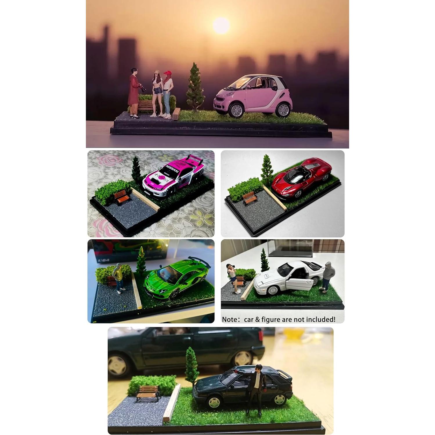 Diorama Callejero 1:64 Otypus - Exhibición para Hot Wheels