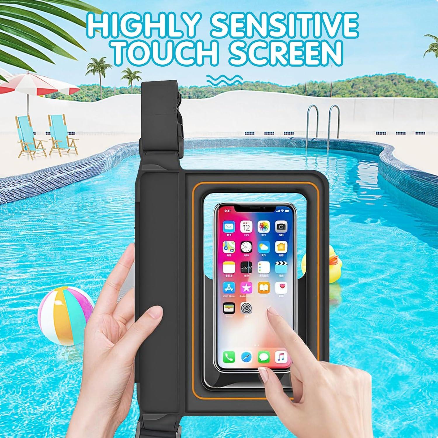 Riñonera Impermeable Teeloray IPX8 Ajustable 21,59 cm