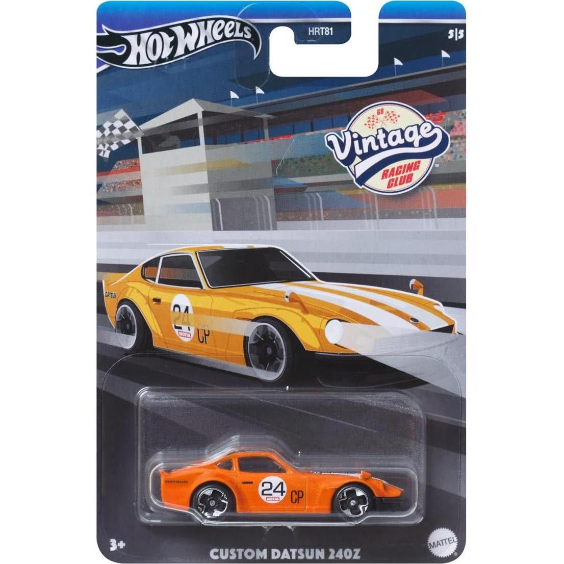 Hot Wheels Paquete de 3 Vintage 2024 - Corvette, Maverick, Datsun 1:64