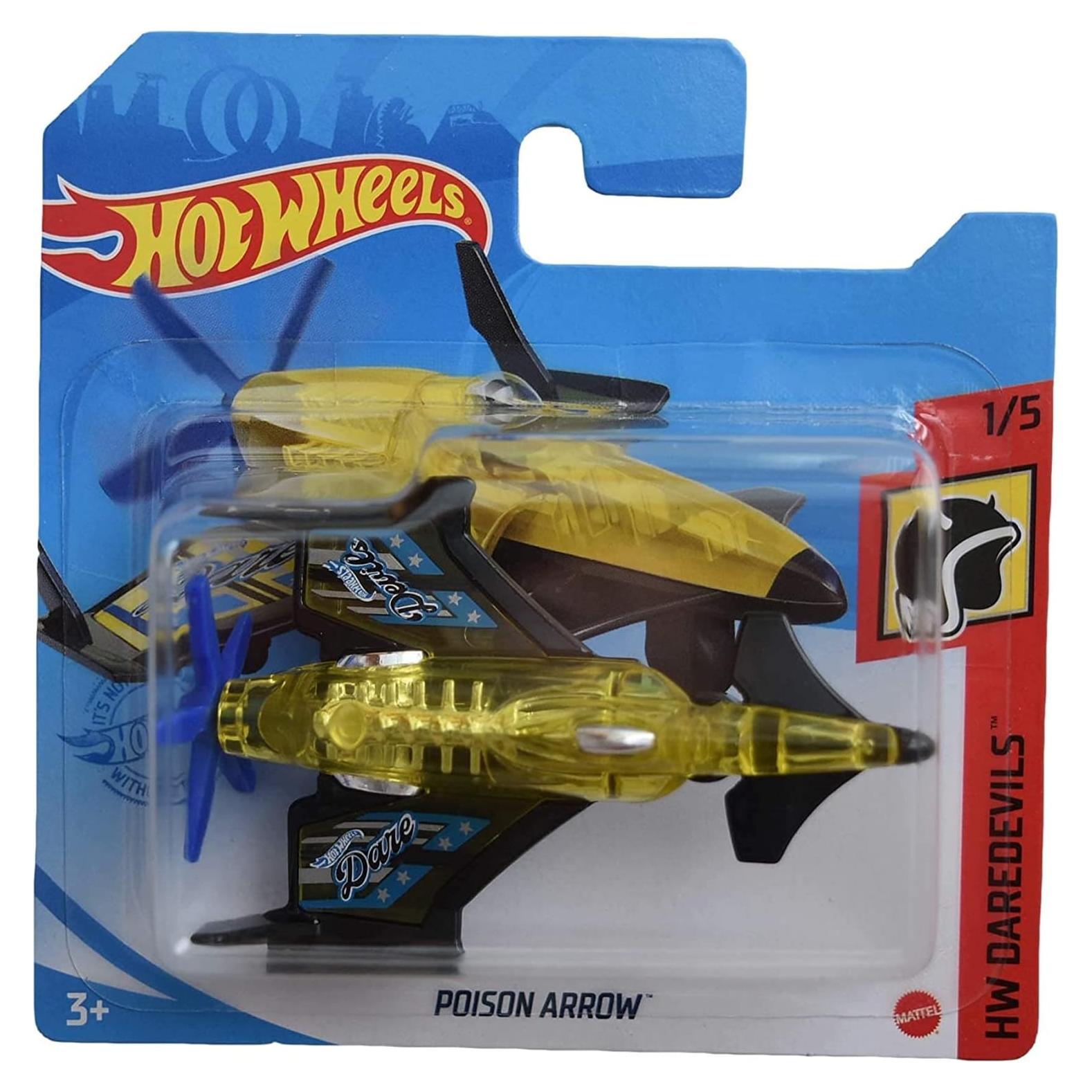 Hot Wheels Flecha Venenosa Negro 1:64 Mattel