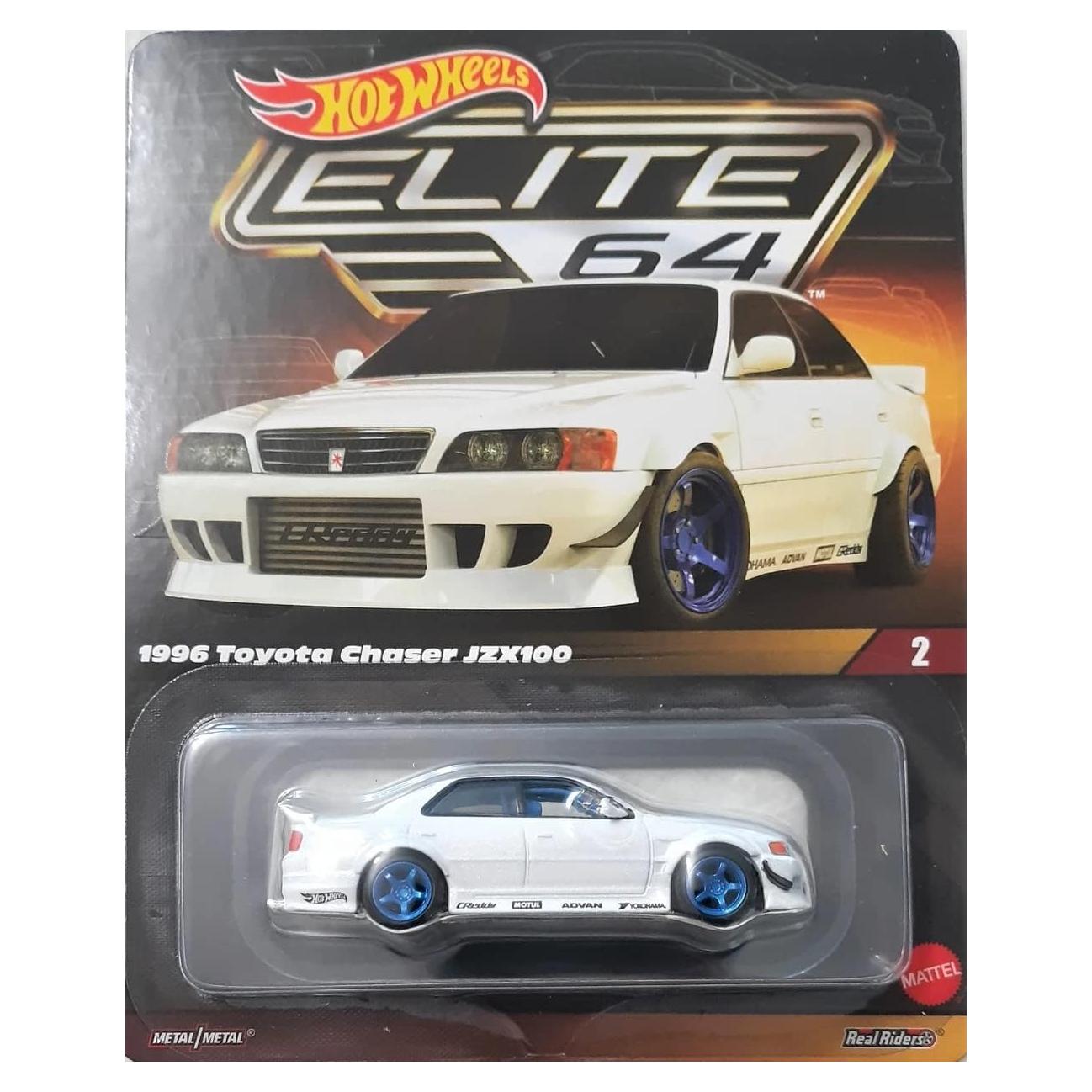 Hot Wheels Toyota Chaser JZX100 Elite 64 1996 Die Cast