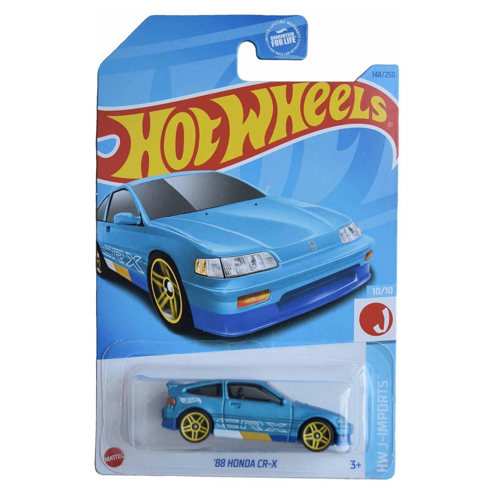 Hot Wheels Honda CR-X 1:64 Azul - Mattel