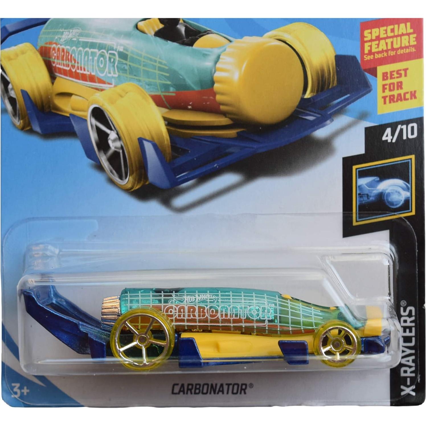Hot Wheels X-Raycers Carbonator 2019 Azul Amarillo
