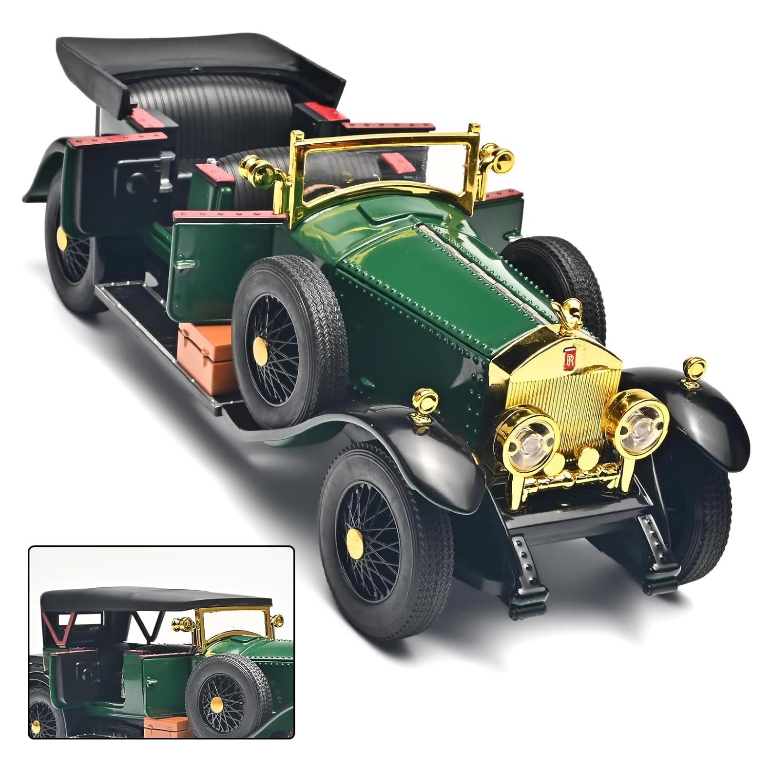 Coche a Escala 1:24 RZAPE Phantom Verde con Sonido y Luz