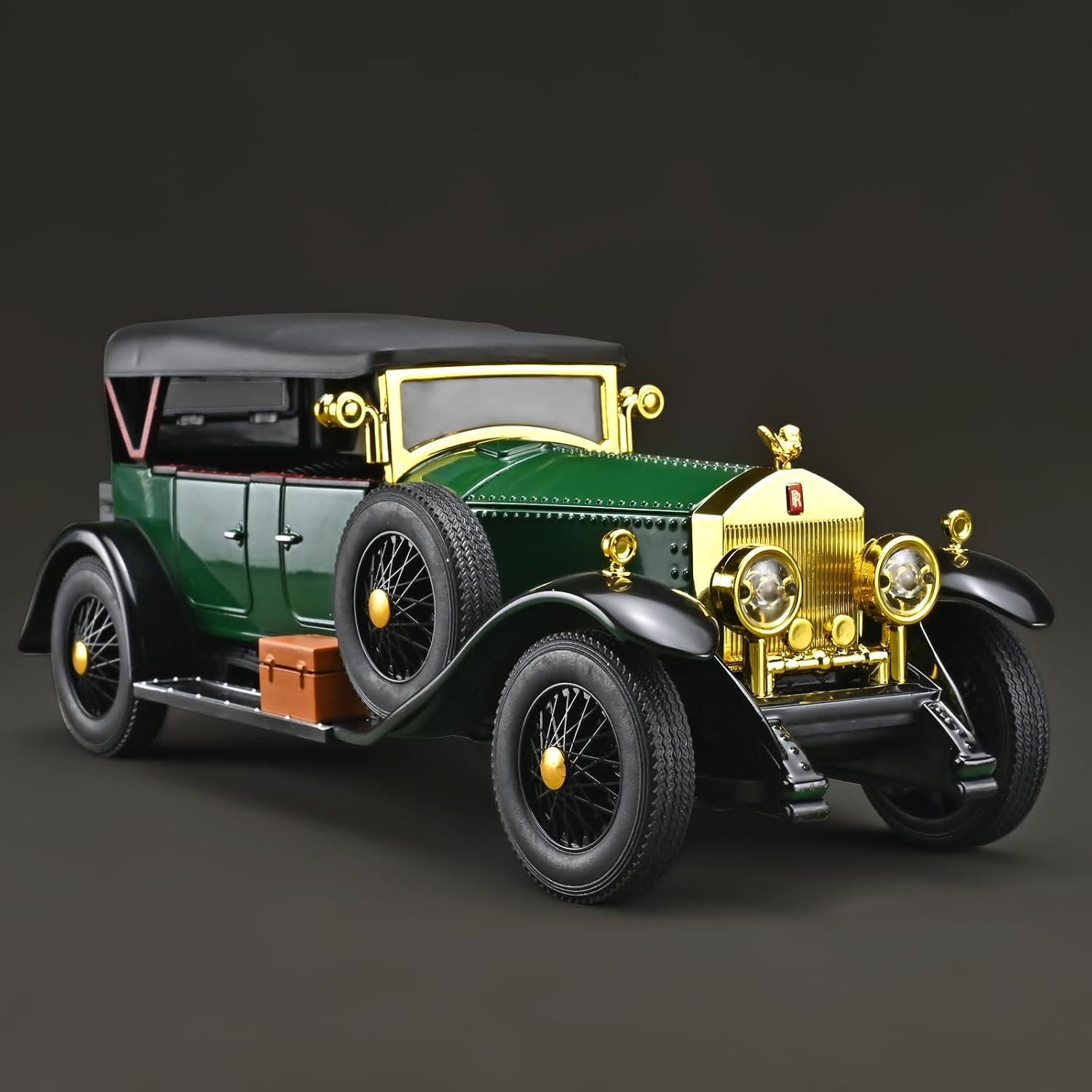 Coche a Escala 1:24 RZAPE Phantom Verde con Sonido y Luz