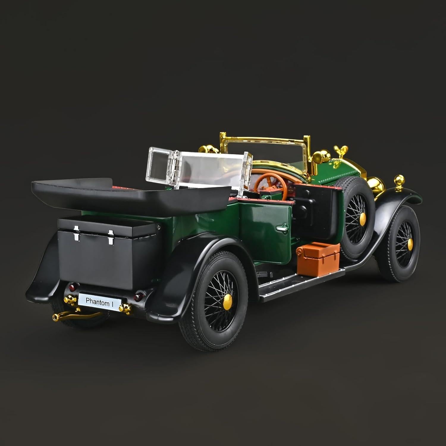 Coche a Escala 1:24 RZAPE Phantom Verde con Sonido y Luz