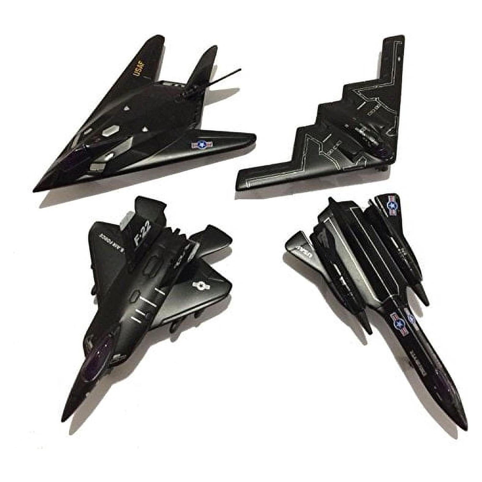 Set de Aviones Stealth Metal Playmaker 11.43 cm 4-Pack USAF